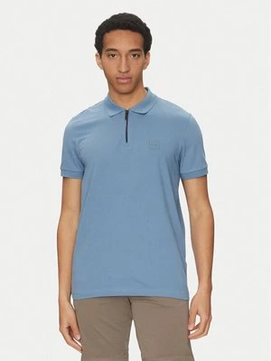 Obrázek produktu BOSS Polokošile Passerzip 50537507 Světle modrá Slim Fit