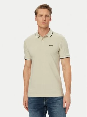 Obrázek produktu BOSS Polokošile Paul 50506193 Světle béžová Slim Fit