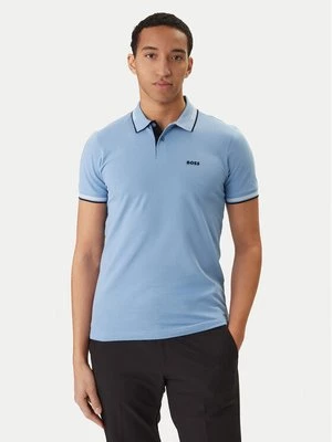 Obrázek produktu BOSS Polokošile Paul 50506193 Světle modrá Slim Fit