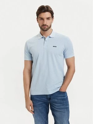 Obrázek produktu BOSS Polokošile Pl Goc Birdie 3 50559355 Světle modrá Regular Fit