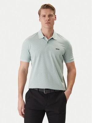 Obrázek produktu BOSS Polokošile PL_GOC Chip Pattern 50554591 Tyrkysová Regular Fit