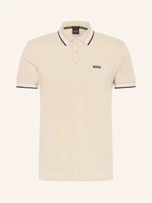 Obrázek produktu Boss Polokošile Z Piké Paddy Curved Regular Fit béžová / bílá / černá