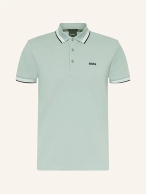 Obrázek produktu Boss Polokošile Z Piké Paddy Curved Regular Fit mátová / bílá / černá