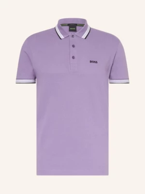 Obrázek produktu Boss Polokošile Z Piké Paddy Curved Regular Fit světle fialová / bílá / černá