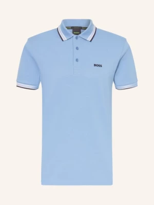 Obrázek produktu Boss Polokošile Z Piké Paddy Curved Regular Fit tmavě modrá / bílá / černá