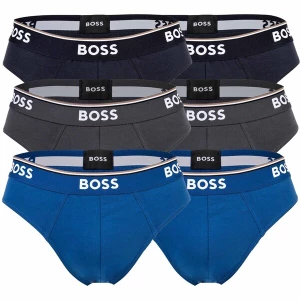 Obrázek produktu BOSS Slipy  modrá / šedá / bílá