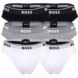 Obrázek produktu BOSS Slipy  šedý melír / černá / bílá