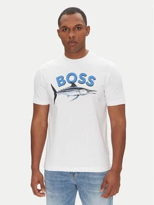 Obrázek produktu BOSS T-Shirt Bossfish 50539196 Écru Regular Fit