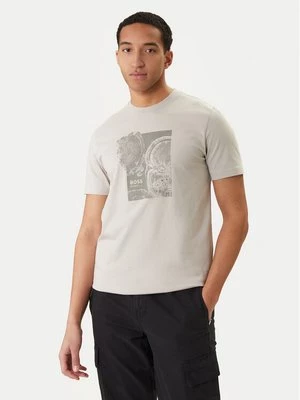 Obrázek produktu BOSS T-Shirt Imprint 50556007 Béžová Regular Fit
