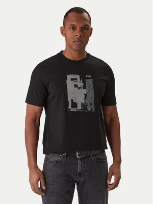 Obrázek produktu BOSS T-Shirt Imprint 50556007 Černá Regular Fit