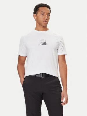 Obrázek produktu BOSS T-Shirt Stripe Zone 50548093 Bílá Relaxed Fit