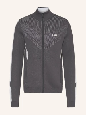 Obrázek produktu Boss Tenisová Bunda Tennis Retro tmavě šedá / bílá