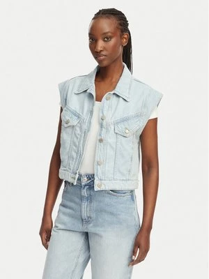 Obrázek produktu BOSS Vesta C Vest 1.0 50561036 Světle modrá Boxy Fit