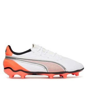 Obrázek produktu Boty na fotball Puma King Match Fg/Ag Jr 108837 01 Bílá