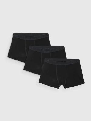 Obrázek produktu Boxerky (3-pack) chlapecké - černé 4F
