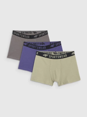 Obrázek produktu Boxerky (3-pack) chlapecké - multicolor 4F