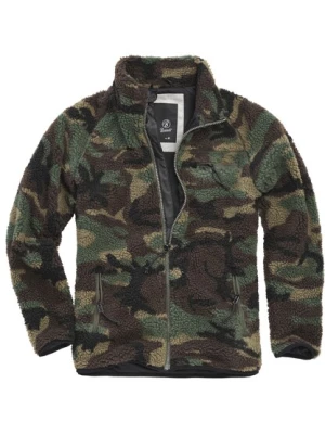 Obrázek produktu Brandit Fleecová mikina  béžová / tmavě hnědá / khaki / černá