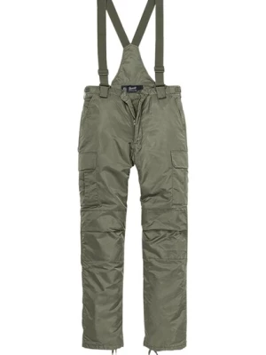 Obrázek produktu Brandit Funkční kalhoty 'Thermal Dungarees'  olivová
