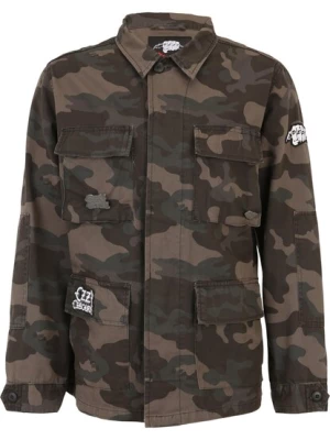 Obrázek produktu Brandit Přechodná bunda 'Ozzy '  khaki / olivová / černá / bílá