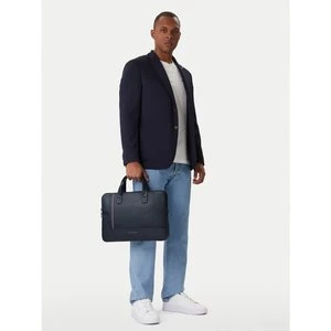 Obrázek produktu Brašna na notebook Tommy Hilfiger Th Central Slim Computer Bag AM0AM13631 Tmavomodrá