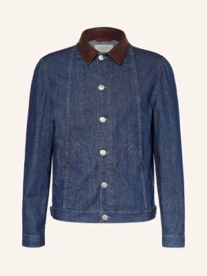 Obrázek produktu Brunello Cucinelli Džínová Bunda coh51 denim scuro+bruciato