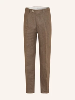 Obrázek produktu Brunello Cucinelli Kombinované Kalhoty Extra Slim Fit Z Lnu c089 nocciola