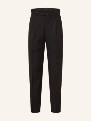 Obrázek produktu Brunello Cucinelli Kouřové Kalhoty Regular Fit S Hedvábím cs098 black