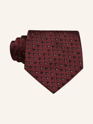 Obrázek produktu Brunello Cucinelli Kravata tmavě červená / černá