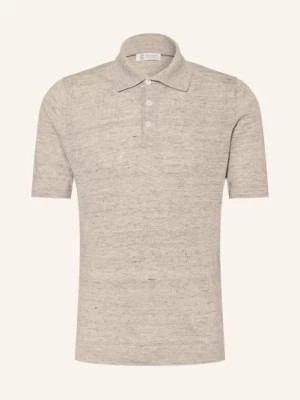 Obrázek produktu Brunello Cucinelli Pletené Polo Tričko Regular Fit šedá