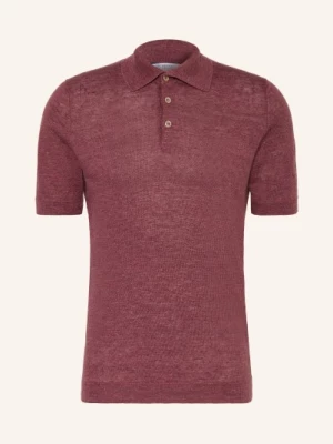 Obrázek produktu Brunello Cucinelli Pletené Polo Tričko Regular Fit tmavě červená