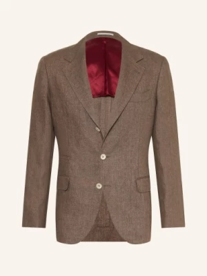 Obrázek produktu Brunello Cucinelli Sako Extra Slim Fit Z Lnu c089 nocciola