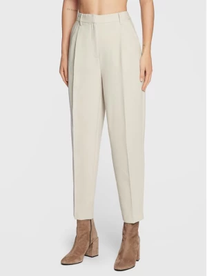 Obrázek produktu Bruuns Bazaar Kalhoty z materiálu Cindysus Dagny BBW2393 Écru Loose Fit