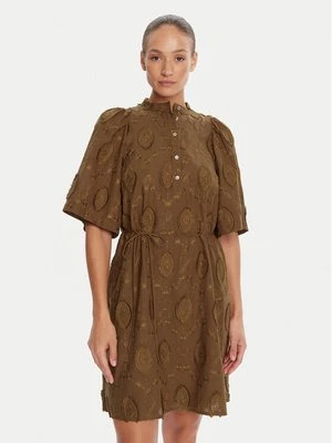 Obrázek produktu Bruuns Bazaar Košilové šaty Canterbury Imilia BBW4504 Hnědá Straight Fit