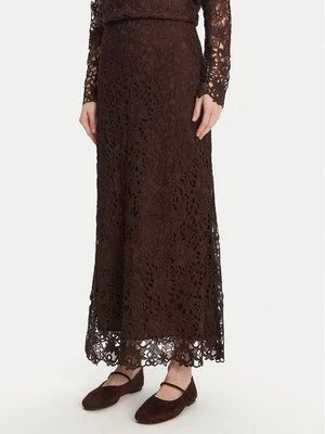 Obrázek produktu Bruuns Bazaar Midi sukně Sago Joanelle BBW4518 Hnědá Regular Fit