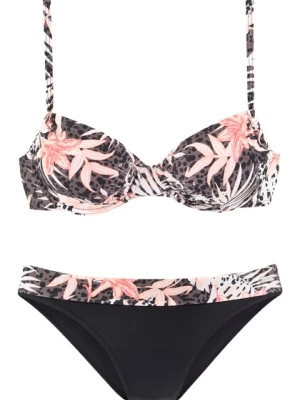 Obrázek produktu BUFFALO Bikiny  hnědá / světle růžová / černá / bílá