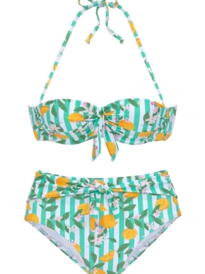Obrázek produktu BUFFALO Bikiny  mátová / nefritová / jasně oranžová / offwhite