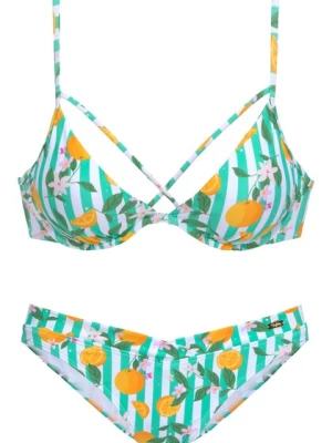 Obrázek produktu BUFFALO Bikiny  mátová / nefritová / mandarinkoná / offwhite