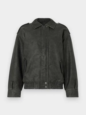 Obrázek produktu Bunda z umělé kůže Abercrombie & Fitch černá