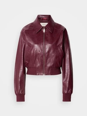 Obrázek produktu Bunda z umělé kůže Calvin Klein Jeans bordeaux