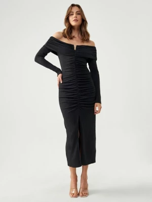 Obrázek produktu BWLDR Šaty 'AYSHA MIDI DRESS'  černá