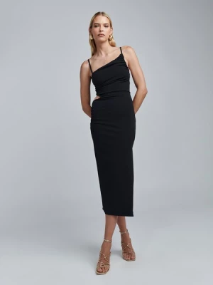 Obrázek produktu BWLDR Společenské šaty 'HALLON MIDI DRESS'  černá