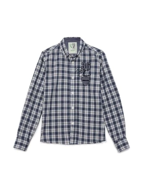 Obrázek produktu By Diess Collection Košile  námořnická modř / šedá / bílá