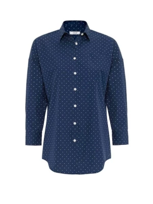 Obrázek produktu By Diess Collection Košile  tmavě modrá / bílá
