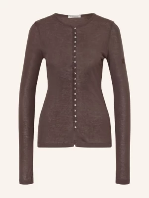 Obrázek produktu By Malene Birger Jerseyová Bunda Janes tmavě hnědá
