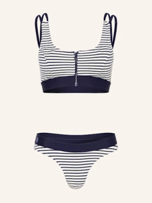 Obrázek produktu Café Du Cycliste Bustier Bikiny Ariel tmavě modrá / bílá