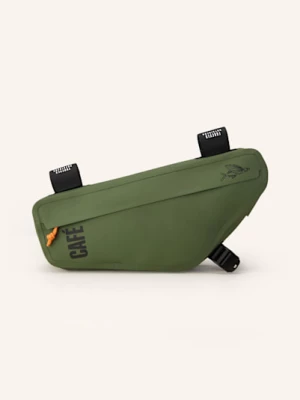 Obrázek produktu Café Du Cycliste Cyklistická Brašna Frame Bag khaki CAFÉ DU CYCLISTE