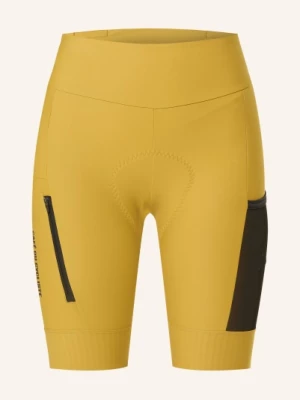 Obrázek produktu Café Du Cycliste Cyklistické Kalhoty Elsa S Polstrovaným Sedlem tmavě žlutá / černá CAFÉ DU CYCLISTE