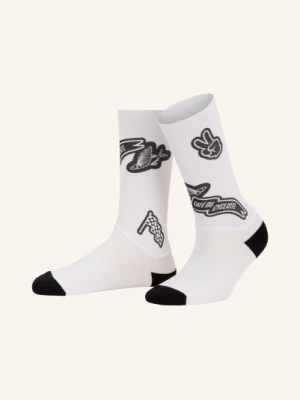 Obrázek produktu Café Du Cycliste Cyklistické Ponožky Aero bílá / černá CAFÉ DU CYCLISTE