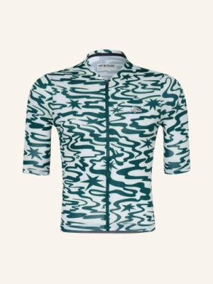 Obrázek produktu Café Du Cycliste Cyklistický Dres Laurette bílá / žlutá / petrolejová