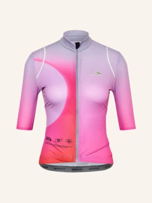 Obrázek produktu Café Du Cycliste Cyklistický Dres Mona neonově růžová / světle fialová CAFÉ DU CYCLISTE